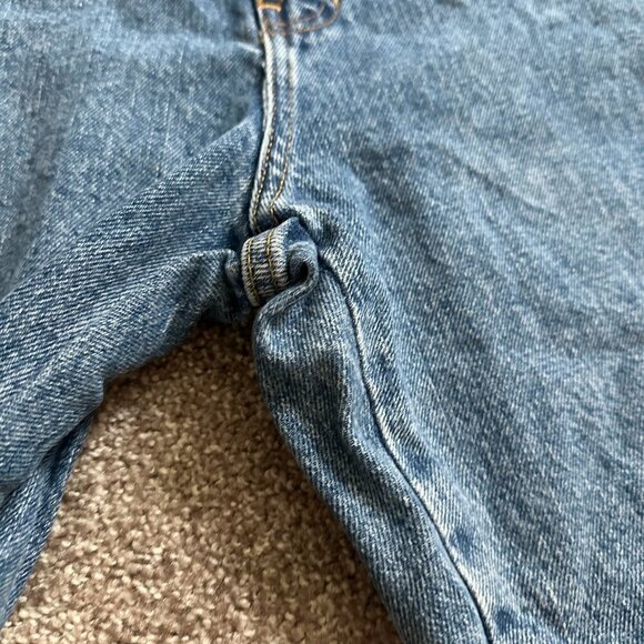 Vintage 90s Express Bleus High Rise Mom Jeans Women's Size 13/14 Medium Wash - Picture 6 of 16